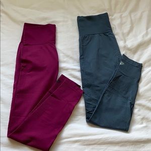 Seamless adidas leggings set